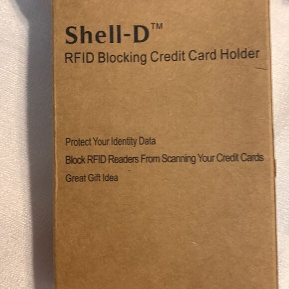Shell-D RFID blocking credit card holder BUNDLE - Picture 6 of 7